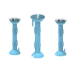 3 Pack Portable Soft Contact Lens Tools - Silicone Rubber Remover & Inserter