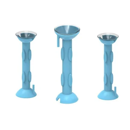 3 Pack Portable Soft Contact Lens Tools - Silicone Rubber Remover & Inserter