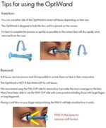 OptiWand Lens Tool - Portable Soft Contact Lens Removal & Insertion Device