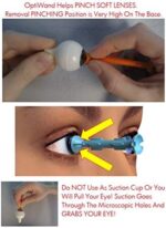 OptiWand Lens Tool - Portable Soft Contact Lens Removal & Insertion Device